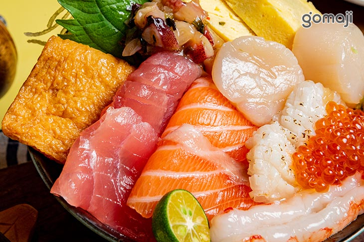 海鮮丼一份