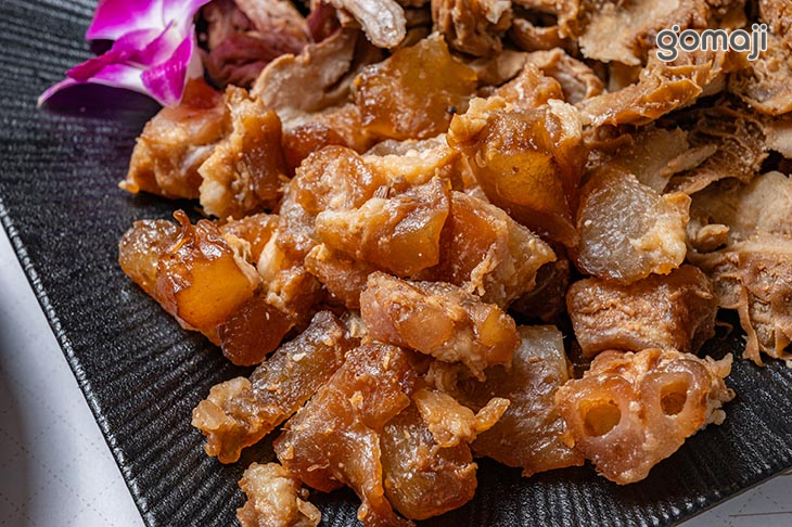 滷牛筋、滷牛肚、滷大腸