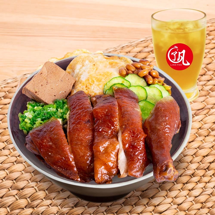 米其林油雞腿飯