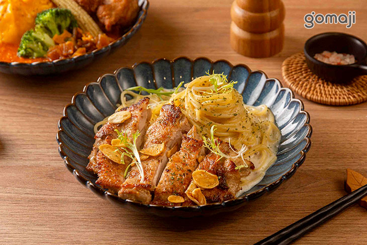 培根奶油雞腿義大利麵