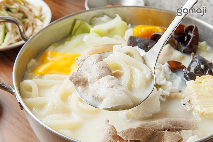 牛五花+起司牛奶+讚岐烏龍麵