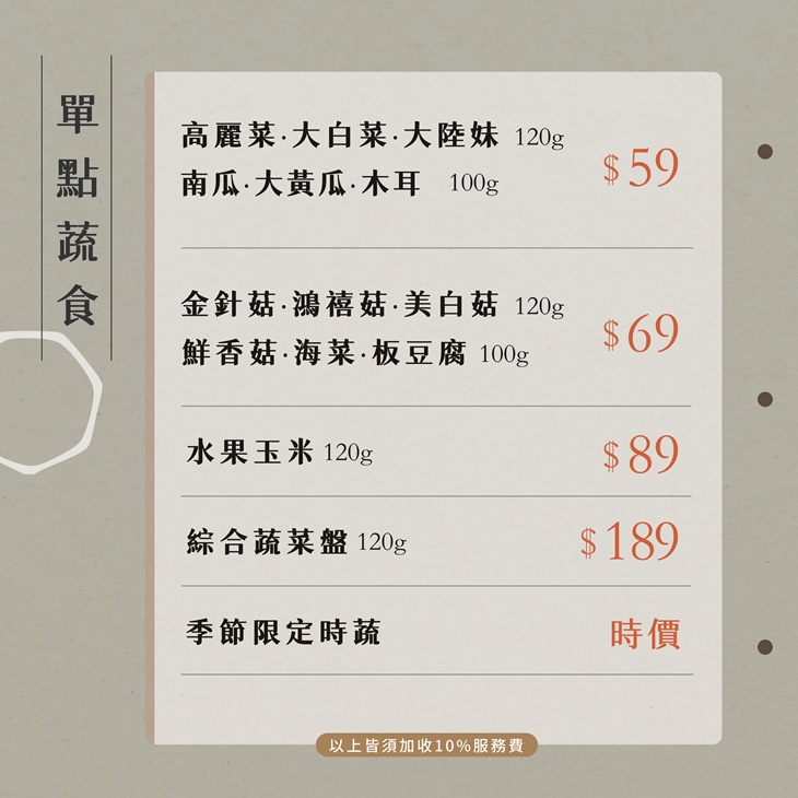 菜單