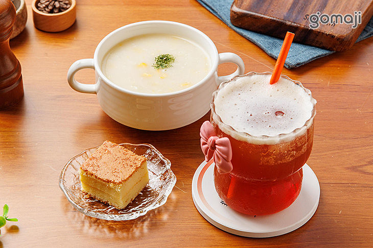 副餐:湯，甜點，飲品