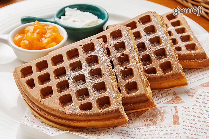 米其林乳酪芒果鬆餅