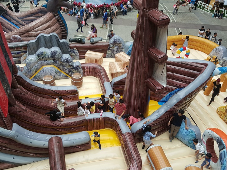 海盜小英雄巨無霸海盜船氣墊