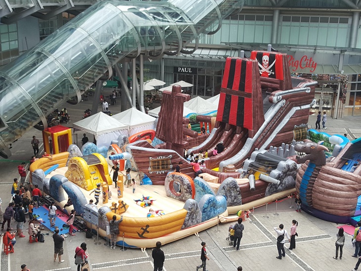 海盜小英雄巨無霸海盜船氣墊