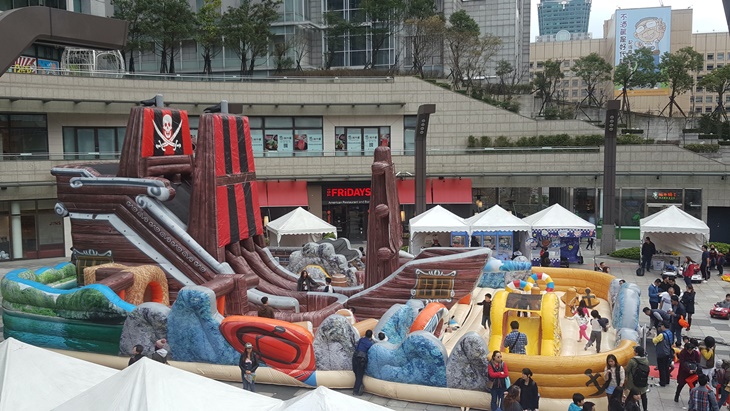 海盜小英雄巨無霸海盜船氣墊