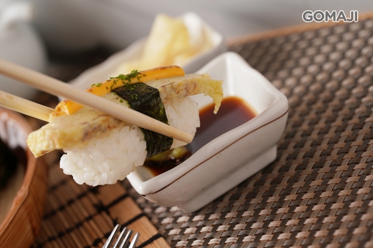 招牌炙燒海苔花捲壽司組合午食餐