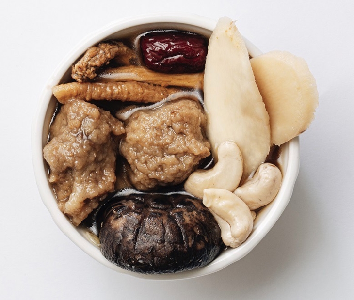 淮山北菇燉蔘盅