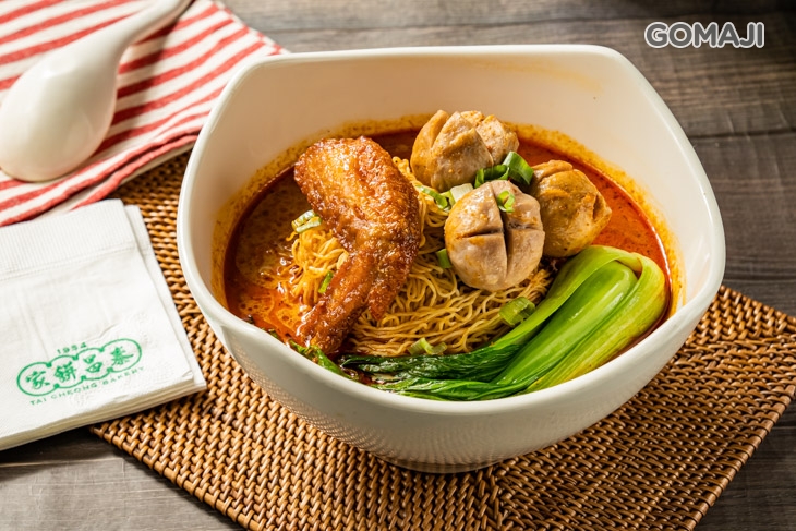 叻沙湯底+南乳炸雞翼+貢丸