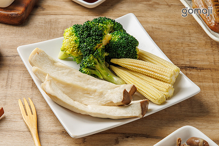 杏鮑菇&玉米筍&花椰菜