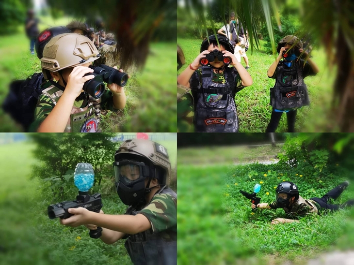 軍事兩棲戰技體驗+水彈實境槍戰體驗2小時