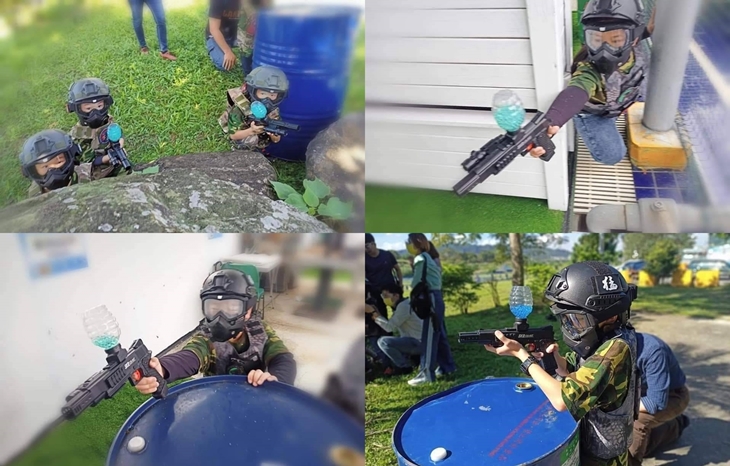 軍事兩棲戰技體驗+水彈實境槍戰體驗2小時