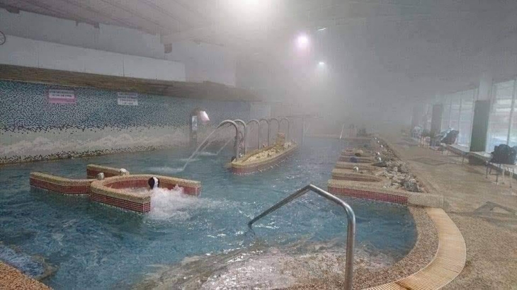 室內溫水水療SPA區