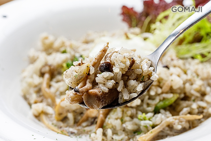 黑松露野菇燉飯 