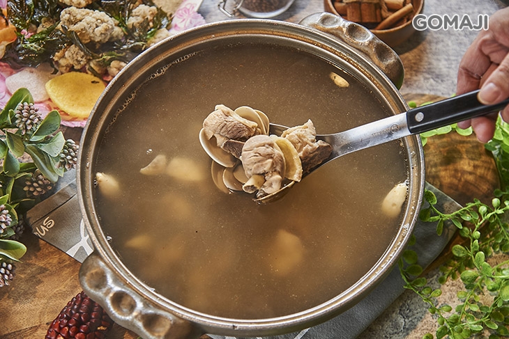 蒜頭雞湯