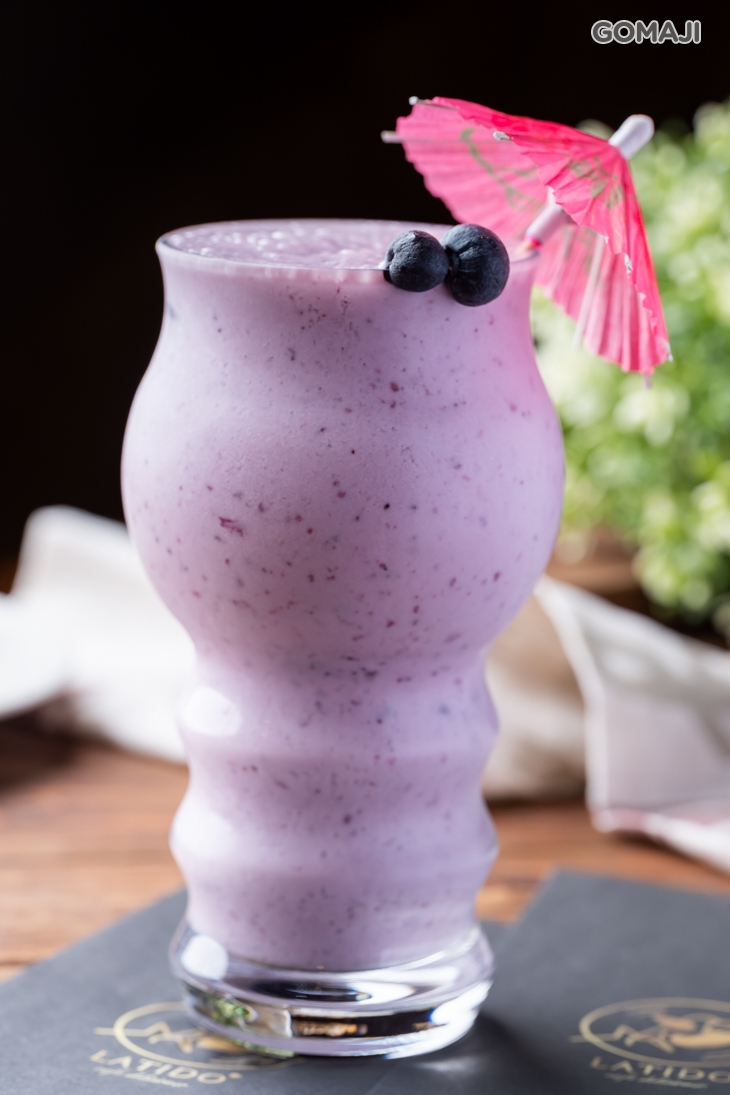 藍莓優格飲