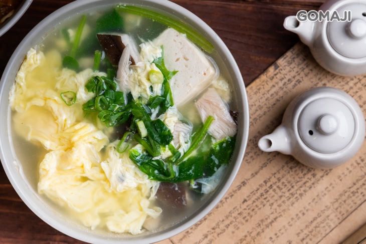 豆腐蛋花湯