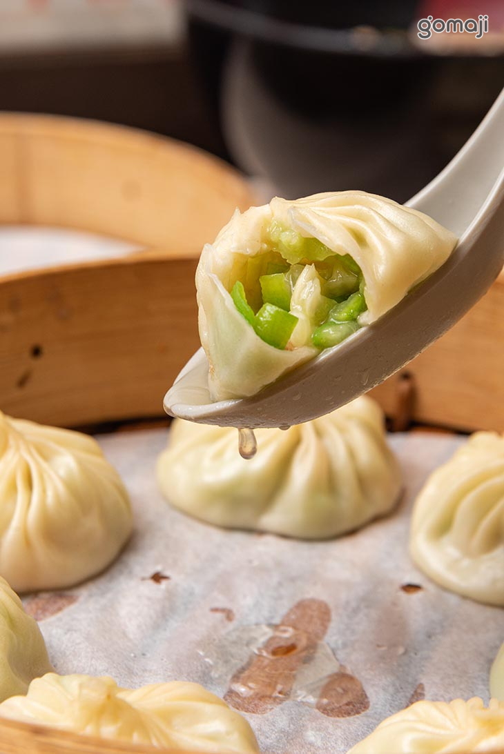 絲瓜蝦仁湯包（八顆）