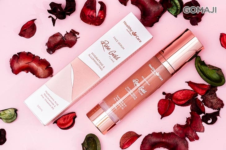 大馬士革玫瑰金箔微導精華