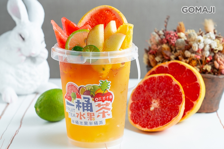 一桶水果茶