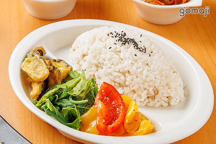 鹽烤鯖魚飯