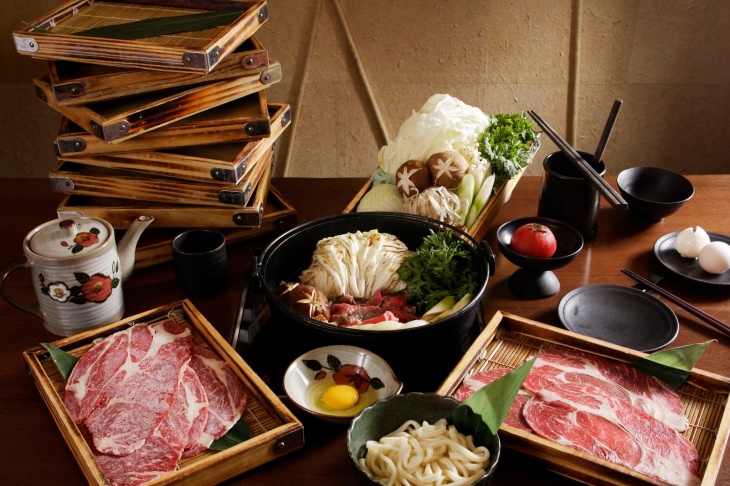 海陸龍蝦鍋物饗宴套餐/壽喜燒放題