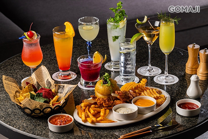 E.炸物拼盤+專業調酒多人歡樂