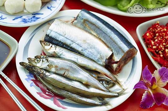 秋刀魚＆柳葉魚