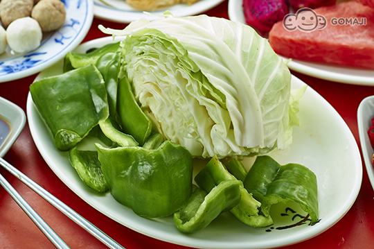 高麗菜＆青椒