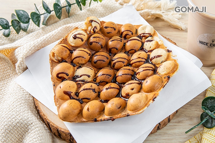 港式G蛋仔:原味 + 內餡:巧克力豆