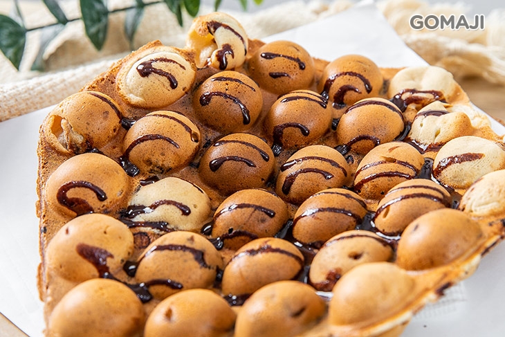 港式G蛋仔:原味 + 內餡:巧克力豆