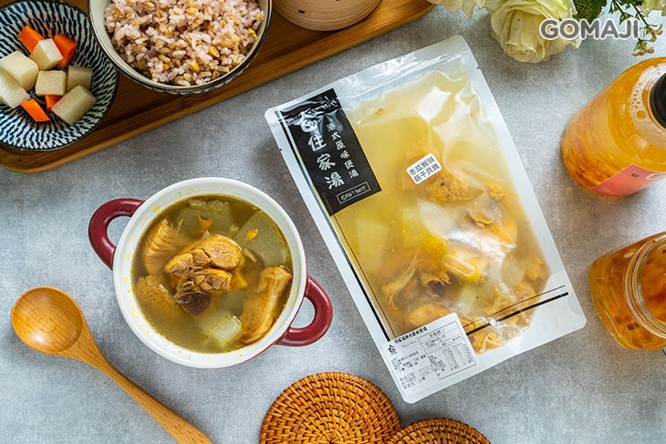 冬瓜猴頭菇干貝鮮雞湯