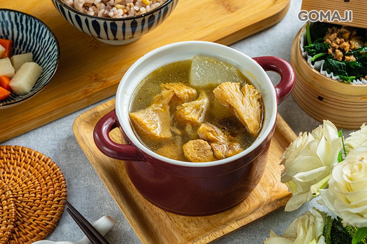 冬瓜猴頭菇干貝鮮雞湯