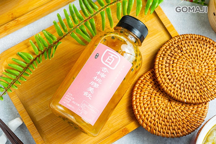 百香檸桃膠美飲