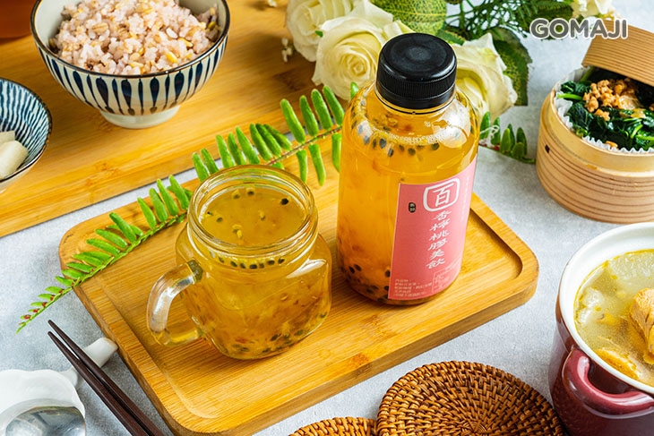 百香檸桃膠美飲