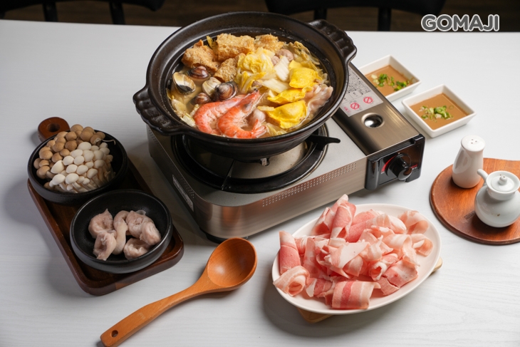 雙人吃飽飽鍋物外帶套餐