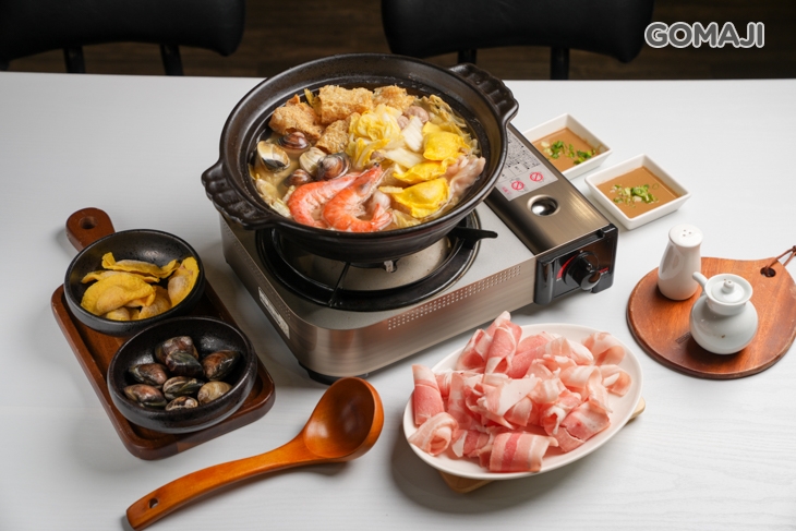 雙人吃飽飽鍋物外帶套餐