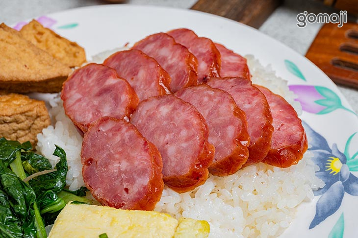 蜜汁香腸飯
