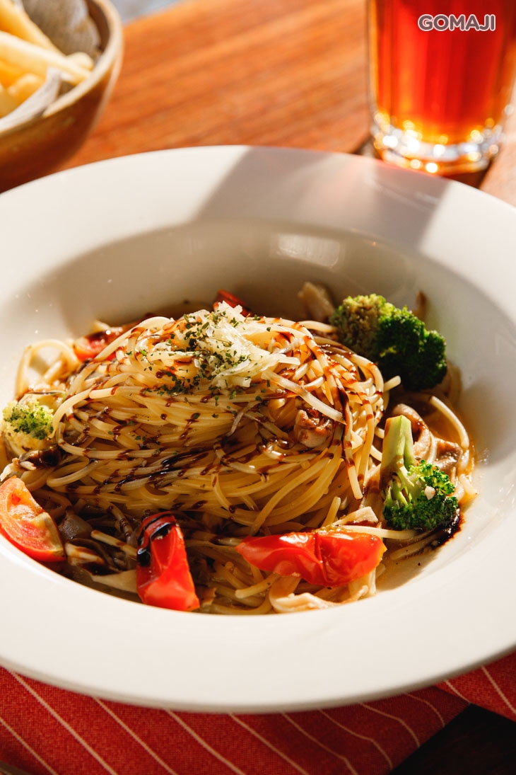 巴沙米克清蔬義大利麵