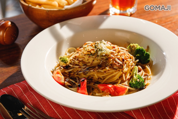 巴沙米克清蔬義大利麵