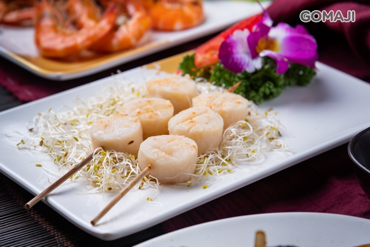 西游烤魚 鹽烤干貝