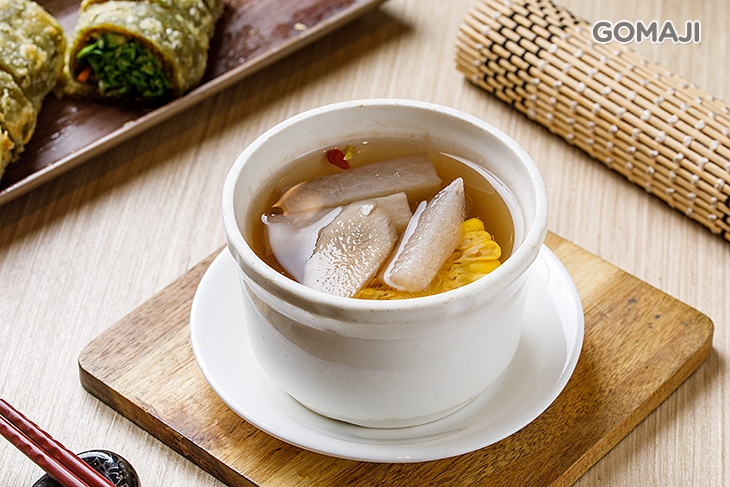 杜仲藕片盅二份