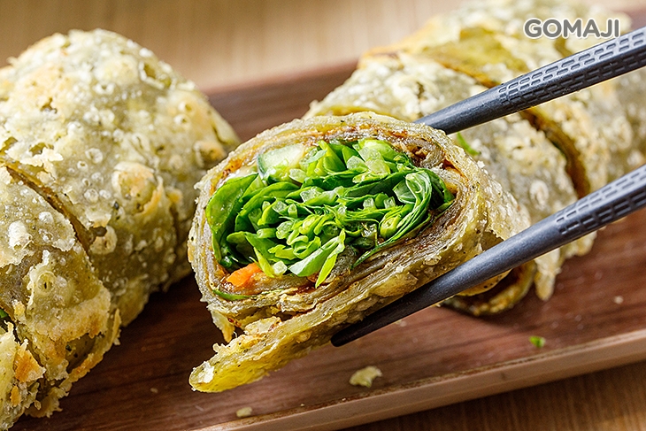 香椿時蔬捲餅一份 