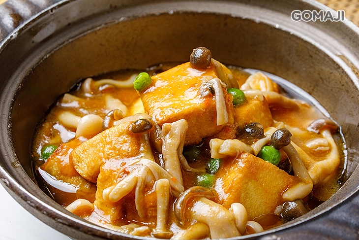 黃金豆腐煲一份 