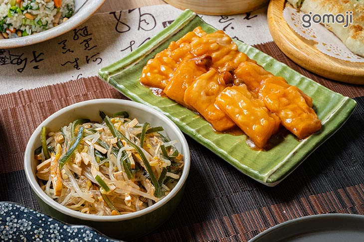 豆干海帶絲＆樹子苦瓜