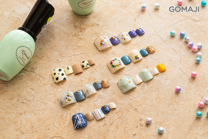 造型款足部凝膠美甲30款選1