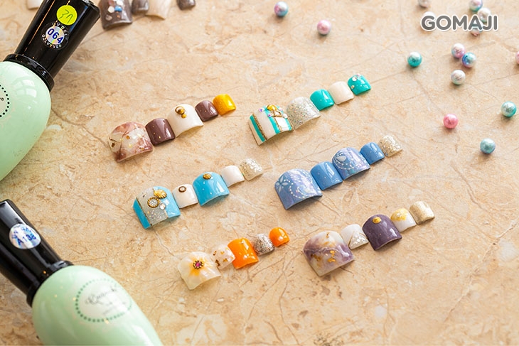 造型款足部凝膠美甲30款選1