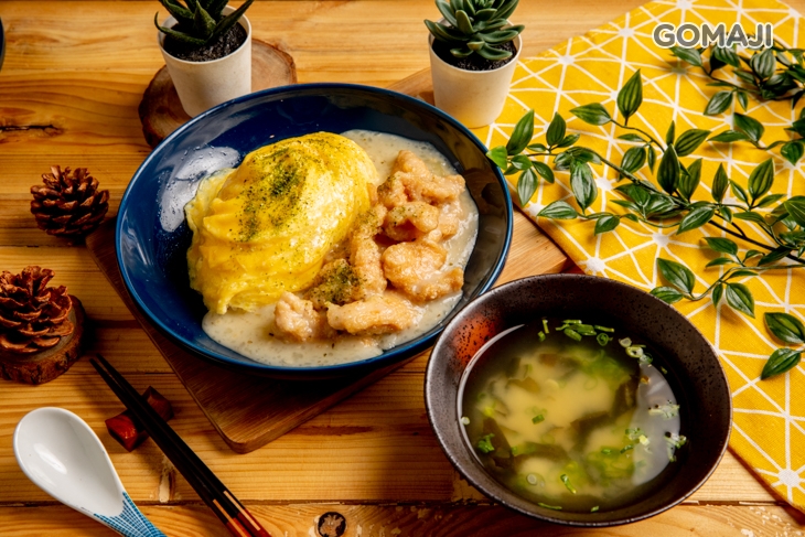 A.和風日式咖哩套餐 