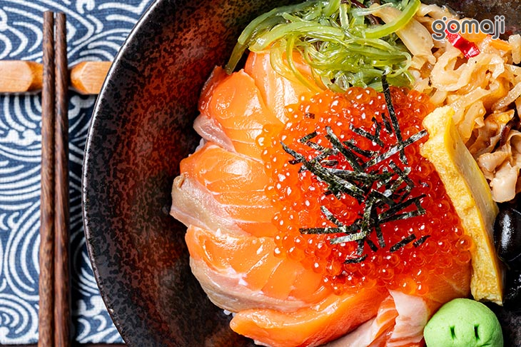 鮭魚親子丼
